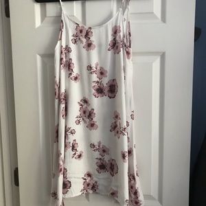 Brandy Melville white floral sundress
